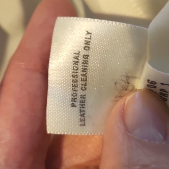 St. John leather jkt white M - Picture 13 of 14